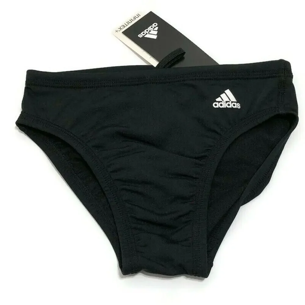 Adidas Infinitex Plus Waterpolo Swim Brief Kids Big Boys Youth Swimwear 26